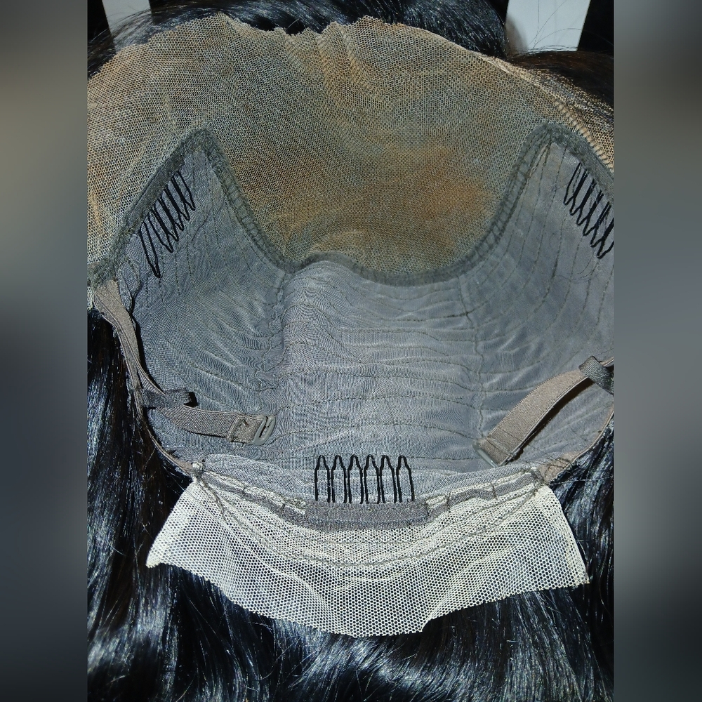 Natural 100% Human Hair Wig - Picture 5 of 5
